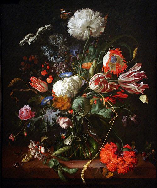 Jan Davidsz de Heem Vase of Flowers